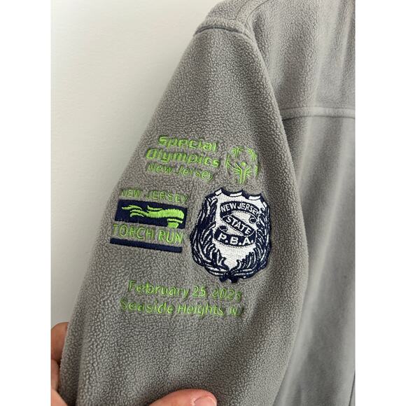 Polar Bear Plunge 30 years Zip Up Fleece - Seaside Heights NJ Small - Picture 4 of 7